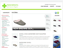 Tablet Screenshot of parafarmaciaruggiero.net
